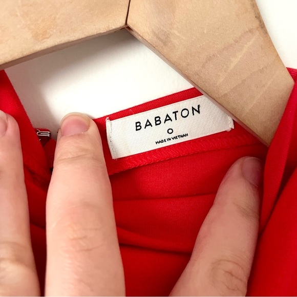 Aritzia Babaton Matheson Dress Red - Picture 8 of 12